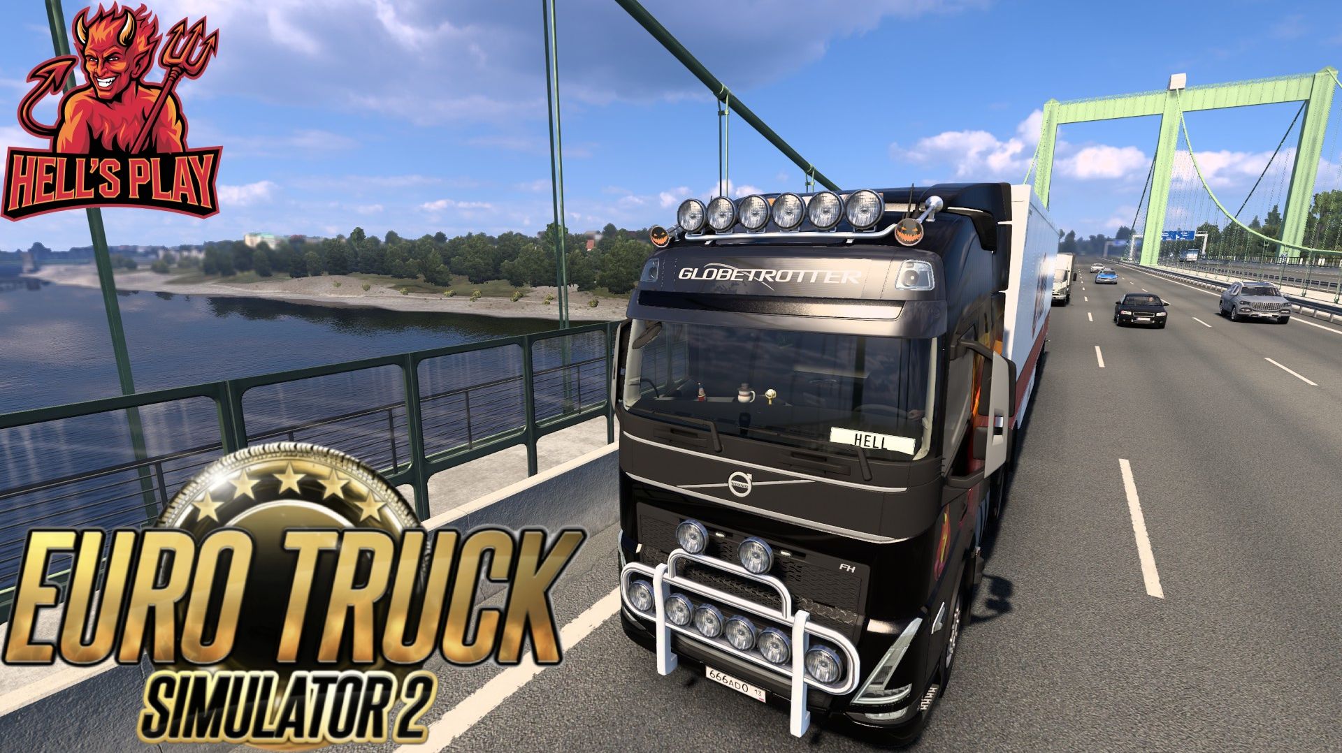 Катаемся по Европе в Euro Truck Simulator 2