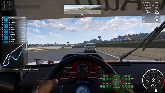 Automobilista 2. Historic Kyalami Circuit 1976. 2026.03.04