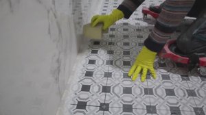 Подготовка и укладка плитки 3, 20 на 1, 60 ВЕСЬ ПРОЦЕСС. #new #diy #топ #рекомендация