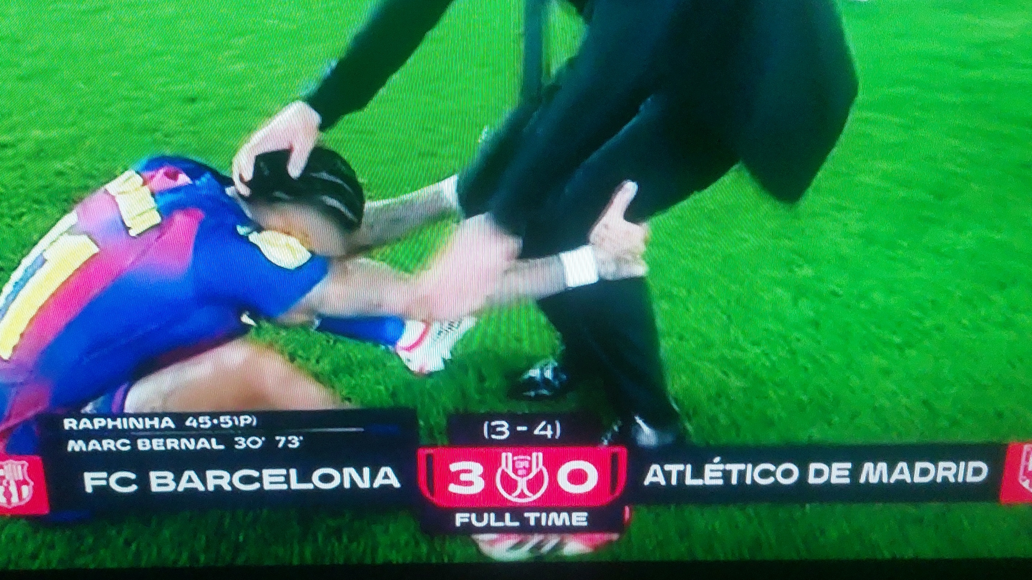 Футбол. Обзор матча Кубок Испании полуфинал Барселона - Атлетико Мадрид