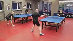 I ф. Садовников И. (500) - Нельсон Д. (669) 03.03 настольный теннис Малиновый 400+ турнир СПб