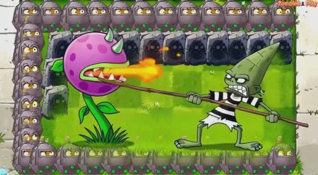 PvZ Анимация Зомби против растений! Plants vs Zombies Растения против Зомби ПвЗ