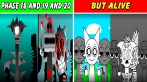 sprunki phase 18.19.20. но они выжили