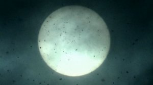 Солнце сквозь снеговые облака. Съемка 04.03.2026