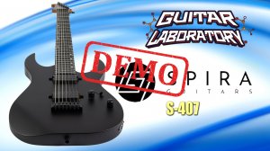 Электрогитара SPIRA S-407 - демонстрация звучания