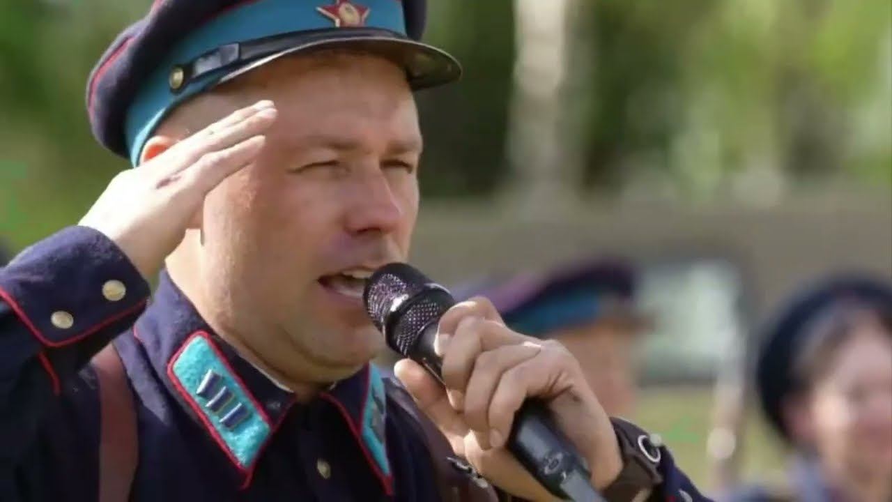 Военно историческая реконструкция 2025г  у Мемориала бойцам сводного батальона милиции под Могилевом