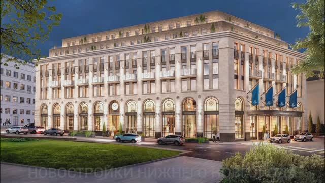Место новостройки и облик отеля Телеграф || Нижегородский р-он, пл. Минина и Пожарского || Март 2026