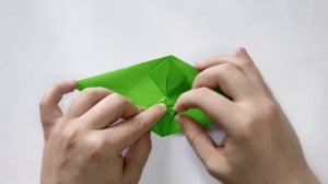 Оригами Попугай