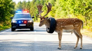 2 Года Олень Носил Шину на Шее — И Вот Что С Ним Случилось Потом