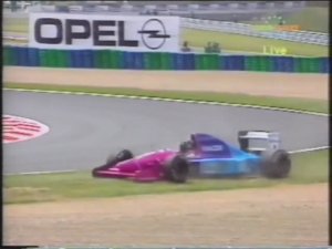 Формула 1. Разворот Хилла на Гран-при Франции 1992 (пятничная квалификация)