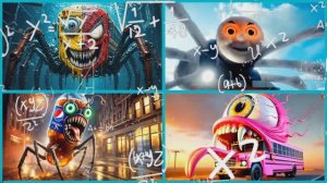 АВТОБУС‑ПАУЧОК vs ПАРОВОЗИК ТОМАС vs ПЕПСИ‑ГОЛОВА vs АВТОБУС‑МОНСТР — ТАНЦЕВАЛЬНЫЙ БАТТЛ! 🚌