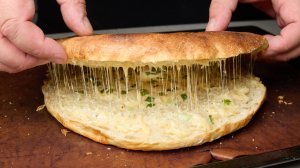 Лаваш с сыром в духовке.