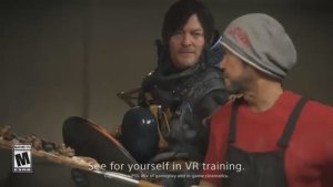 Death Stranding 2 на пляже — короткий обучающий трейлер в виртуальной реальности для PS5 и ПК