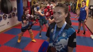 В нижегородской спортивной школе «Радий» прошла тренировка с участием ведущих спортсменов муайтай