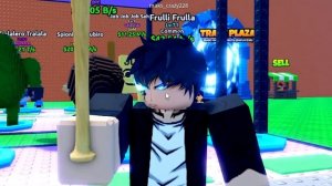 Притворился НУБОМ и Подарил ИНФИНИТИ БРЕЙНРОТ в Escape Tsunami For Brainrots РОБЛОКС