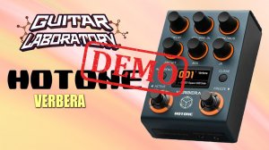 Педаль эффектов Hotone Verbera - демонстрация звучания