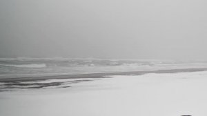 Шум шторма и волны Тихого океана — зимний шторм, звуки природы для релакса | ASMR Камчатка