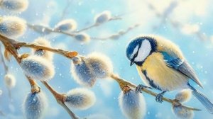 Мартовский весенний привет. С добрым утром. Роскошная музыкальная открытка.