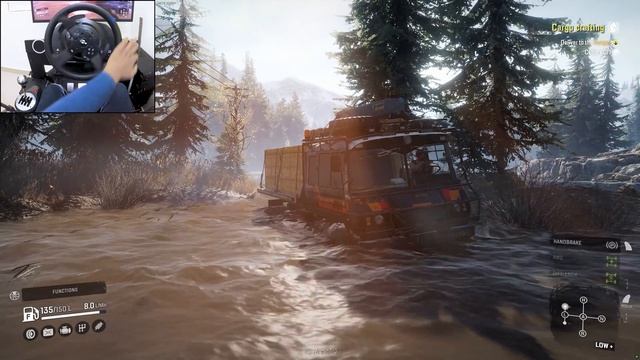 Доставка домика в Юконе ❄️ SnowRunner на Thrustmaster T300 GT 🚛