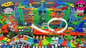 Играем в самую большую гоночную трассу. Мультфильм для детей. ASMR АСМР