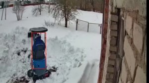 Снежная зима