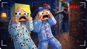 🥵МЫ Следили ЗА ЧЕЛОВЕК БЕЗ ЛИЦА и Вот Что с НАМИ СЛУЧИЛОСЬ в МАЙНКРАФТ! НУБИК