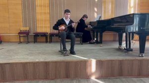 Андрей Дмитриев. Класс преподавателя Е.А. Фатеевой. Концертмейстер Н.В. Брицына