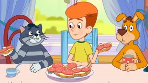 Простоквашино Мультфильм | Мотроскин познает Мир | Простоквашино Смотреть | Развивающая Игра