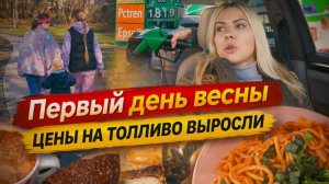 ВЛОГ: первый день весны в Германии 🌸 большая закупка в Lidl, подорожало топливо ⛽️ домашний влог