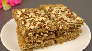 Постное яблочное печенье без муки и сахара.