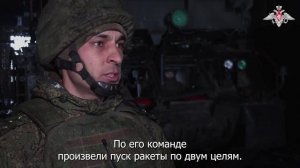 Боевая работа расчёта ЗРК «Бук-М3» ГрВ «Центр»