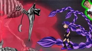 Кошмарный Кэтнап против Лили Лавбрэйдз ( Поппи Плейтайм 5 ) - Реакция на Skul Cartoon - Мемы