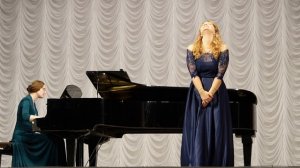 Ирина Дубровская исполняет каватину Лючии Доницетти. Фортепиано — Ольга Воробьёва