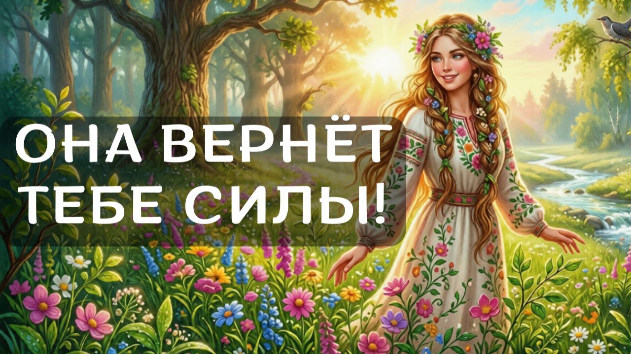 ЖИВА: Исцеление самой Жизнью! | Гимн вечной молодости и Весне | ВЕЛЕСЛОВО