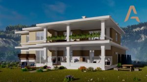 Прекрасный дом в котором продумано всё. Проект дома с сауной, террасой, кабинетом и гаражом