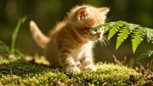 Милый котенок