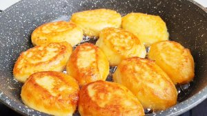 Картофельные котлеты из вчерашнего картофельного пюре🥔