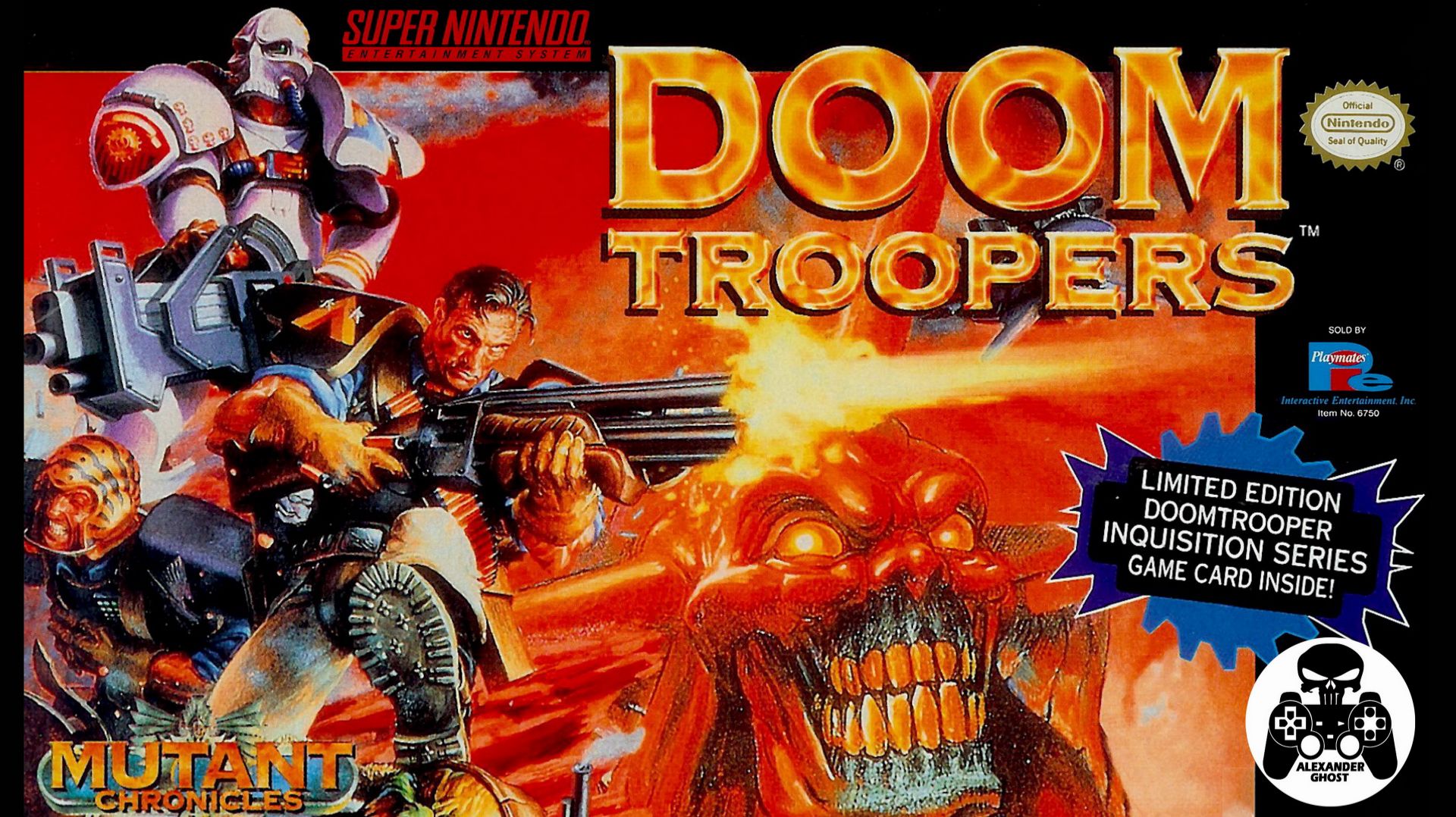 DOOM Troopers (Mutant Chronicles Doom Troopers) SNES полное прохождение