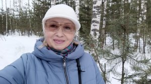 Мы в весеннем лесу🌲Снежная женщина😂