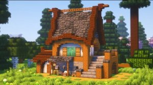 Пошаговое руководство по созданию средневекового дома в Майнкрафте | Просто и быстро