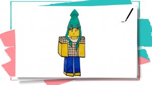 Рисуем Малыш Кракен  Роблокс 99 ночей в лесу