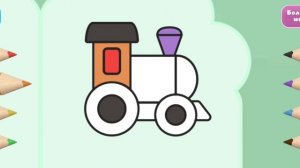 Малышарики  веселая раскраска для детей