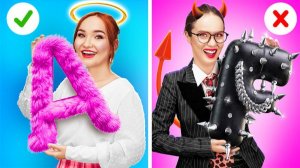 Ангел vs демон-учитель 😇🔥 Школьный челлендж | 123GO