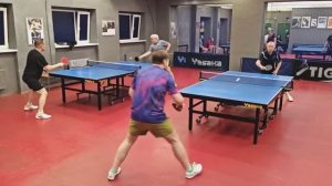 I ф. Борискин А. (568) - Балашов С. (694) 03.03 настольный теннис Малиновый 400+ турнир СПб