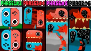 INCREDIBOX SPRUNKI 🎮 ВСЕ ФАЗЫ НОВОГО OC ✨ NINTENDO SWITCH 🔴🔵 ОТ 1️⃣ ДО 6️⃣ ФАЗЫ ⚡