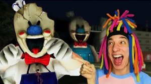 КИТАЙКА ИГРАЕТ В ЗЛОГО МОРОЖЕНЩИКА | ICE SCREAM 1