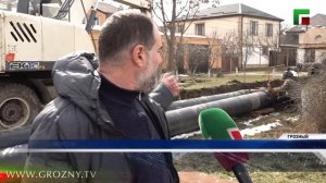 В Грозном началась масштабная модернизация тепловых сетей