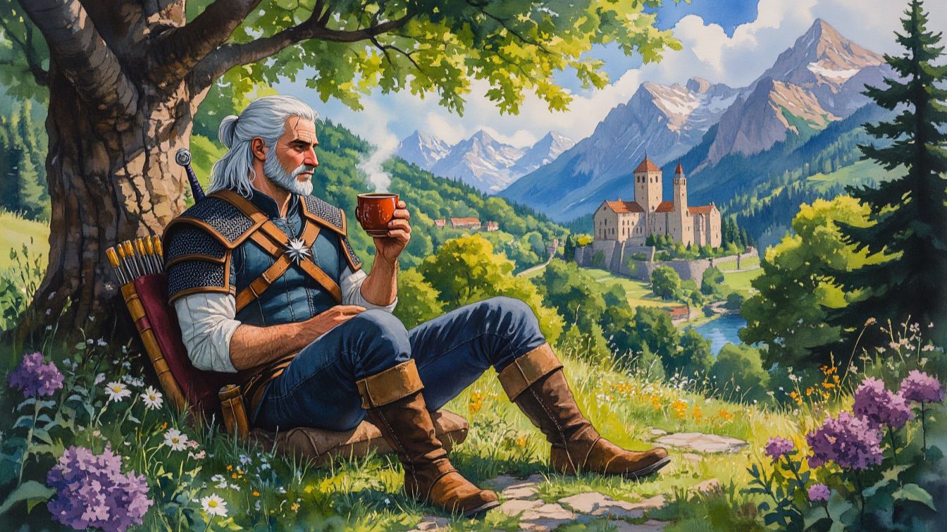 Геральт в мире 1.12.2: Когда магия требует EU-энергию | TechnoMagic Hard Майнкрафт