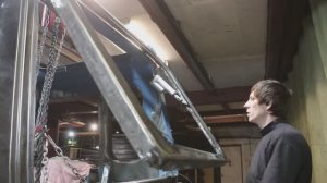 Большой ремонт старой кабины МТЗ. Задняя рамка Часть2