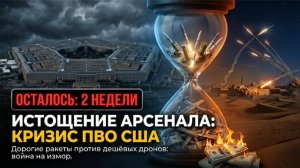 США могут остаться без ракет ПВО уже через две недели